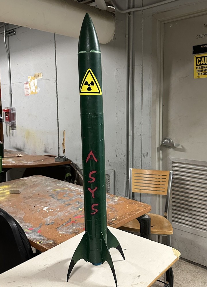 Rocket on Table